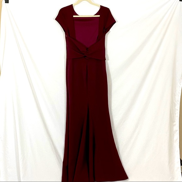 Endless Love Burgundy Backless Maxi Dress - Picture 6 of 10